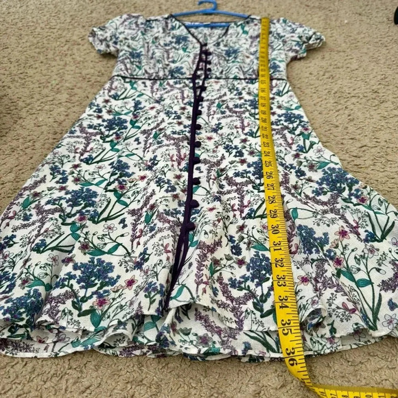 Chelsea & Violet Cottagecore Floral Button-Down Dress - Picture 8 of 9